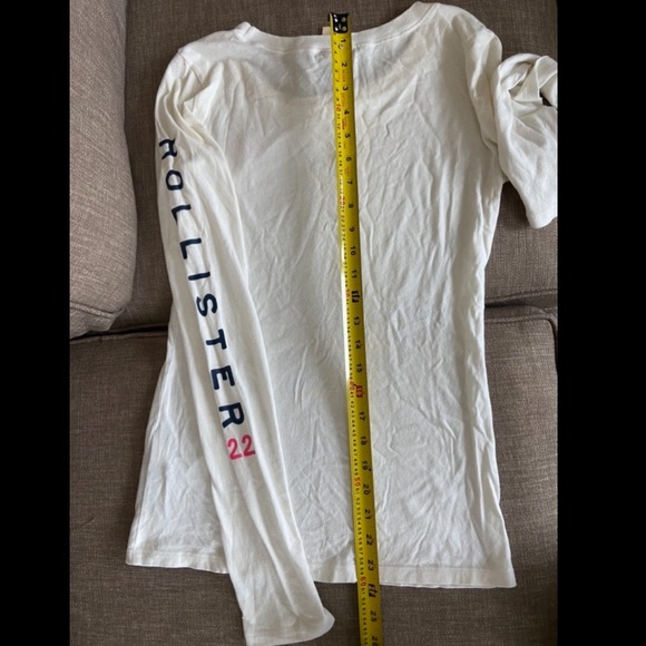 Hollister 100% cotton long sleeve *so soft* size M - Picture 2 of 2
